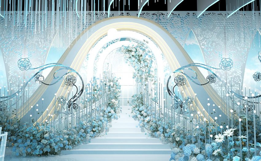 文山釡香烙馍村水晶厅效果展示